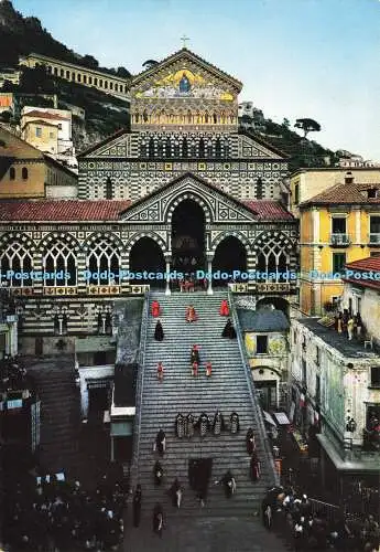 D186828 Amalfi. Die Kathedrale und Kostümparade der Seerepubliken. Inte