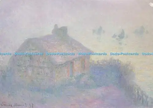 D183692 Zollhaus in Varengeville. Nebel. Royal Academy of Arts. Leuchtfeuerpresse.