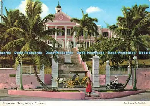 D189956 Bahamas. Nassau. Regierungshaus. John Hinde. E. Ludwig