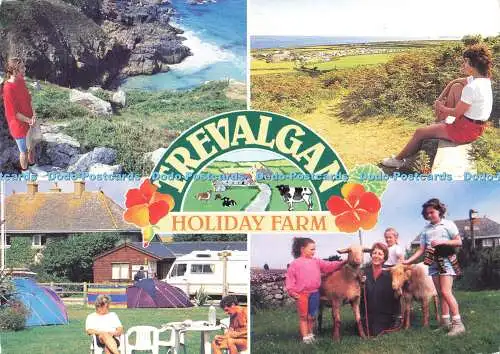 D189990 Trevalgan Holiday Farm. Freundlicher Tourenpark. In der Nähe der Strände von St. Ives