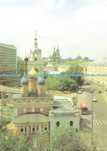 D186879 Moskau. Varvarka Street. Die Kirche St. Georg auf dem Pskower Hügel. in der