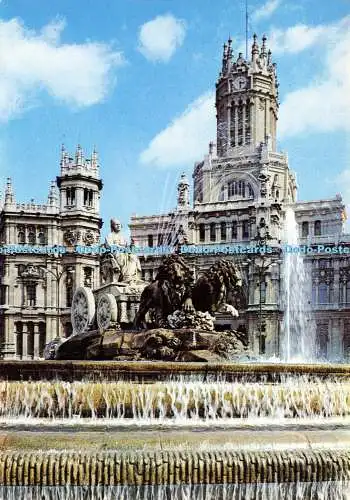 D185169 Madrid. La Cibeles. Edifex