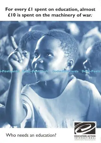 D185189 Wer eine Ausbildung braucht. Unicef The State of the World Children. Educatio