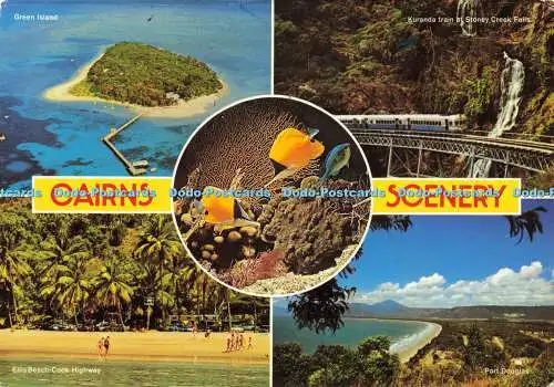 D190084 Cairns Scenery. Green Island. Ellis Beach. Cook Highway. Port Douglas. P