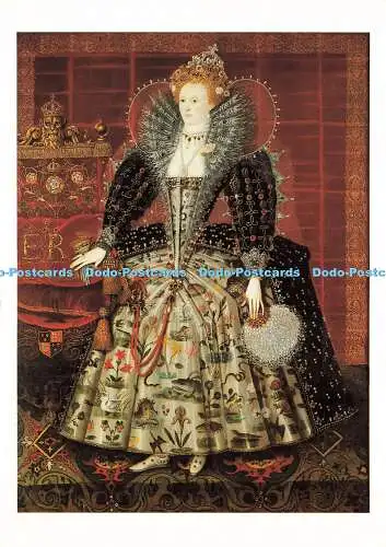 D185247 Derbyshire. Hardwick Hall. Queen Elizabeth I. um 1592. Englischschule. N