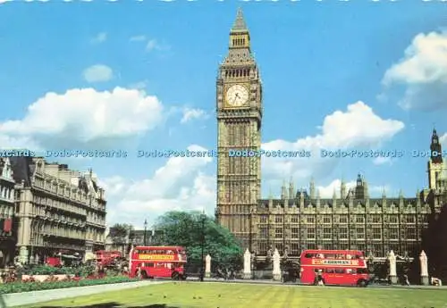 D190120 Big Ben. London. Die Glocke, die die Stunde im Uhrturm von t schlägt