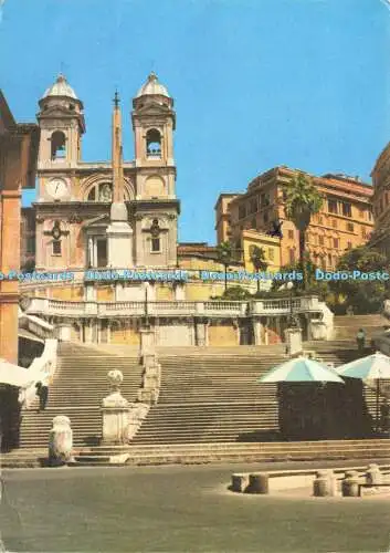 D185374 Roma. Hotel Hassler. C. J. Bucher. 1965