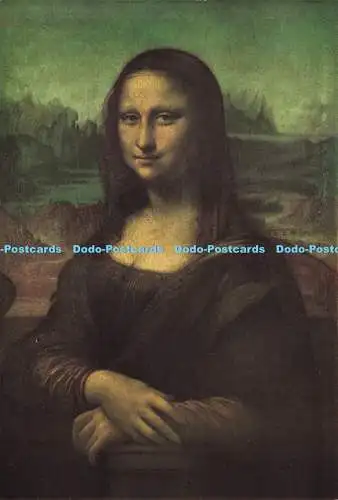 D187119 Musee du Louvre. Mona Lisa. Nomis. Leonard de Vinci