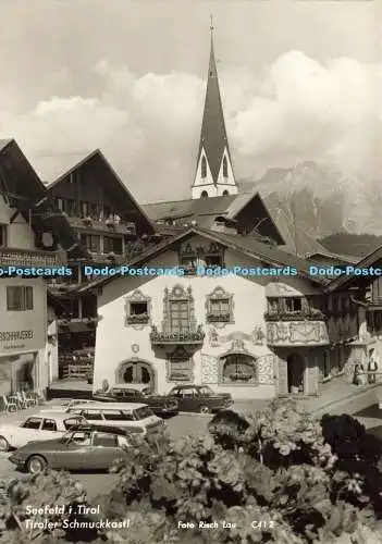 D185395 Seefeld i.Tirol. Tiroler Schmuckkastl. Risch Lau