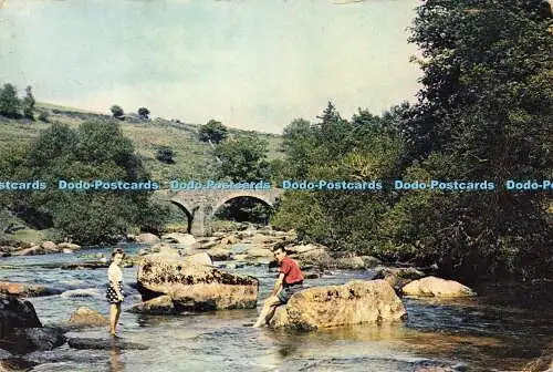 D188582 Devon. Sechskantwürdig. Huccaby Bridge. J. Arthur Dixon