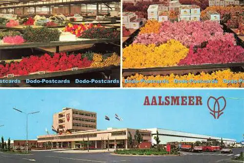 D190251 Aalsmeer. Schnittblumenabteilung United Flower Markets. W. G. Buis. Multi Vie