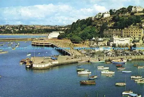 D188588 Devon. Torquay. Der Hafen von Vane Hill. J. Arthur Dixon. Woolverton