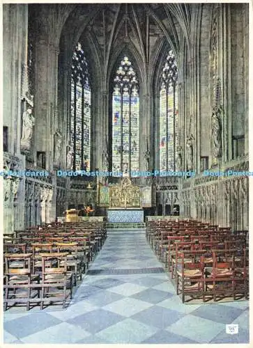 D185461 Kathedrale von Lichfield. Die Marienkapelle. Walter Scott. Farbserie