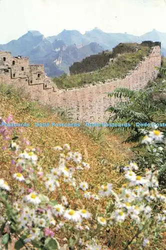 D185476 Frühlingsszene der Großen Mauer. China Travel and Tourism Press. 1987