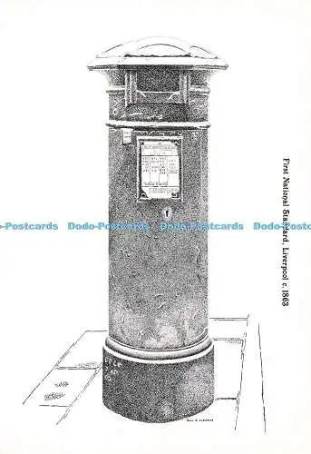 D187245 Liverpool. Erster nationaler Standard. um 1863. Erstdruck. NWPB Serie 4