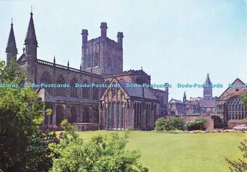 D187254 Chester Cathedral. Cheshire. Außen aus Nordosten. Gordon Fraser Gal