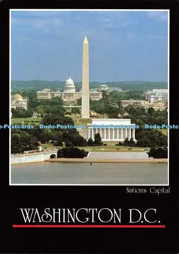 D185529 Washington. D. C. Nation Capital. Schlag. Marvin H. Wurtz