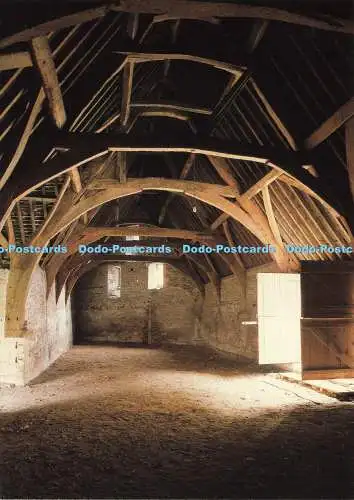 D185541 Wiltshire. Lacock. Zehntenscheune aus dem 14. Jahrhundert. auf einmal die Markthalle