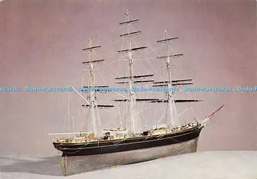 D188737 Modell des Clipper Schiffes. Cutty Sark. Wissenschaftsmuseum. Krone. George Pul