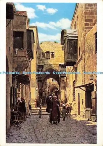 D185558 Jerusalem. The Chain Street. Preiss