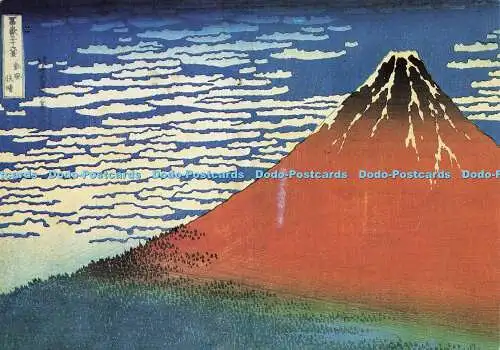 D187301 Katsushika Hokusai. Beau Temps par Vent du Sud