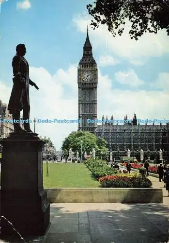 D185569 London. Parliament Square. Valentinstag. Englische Bildserie. 1972