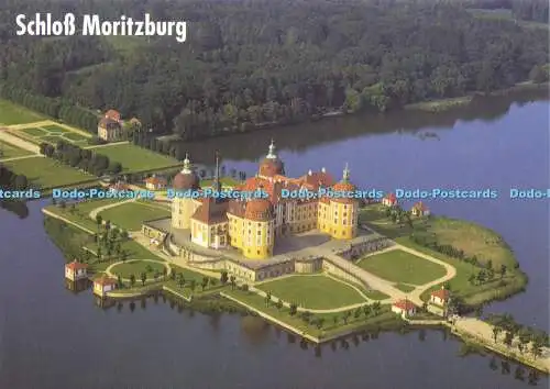 D190486 Schloss Moritzburg. Luftbild. Kunst und Bild