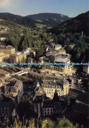 D185665 La Bourboule. Puy de Dome. Station Thermale et Touristique. Vue Partell