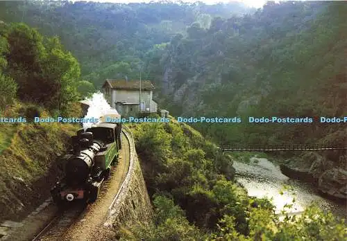 D188853 Chemin de Fer du Vivarais. Ligne Tournon. Lamastre. La Gare de Clauzel e