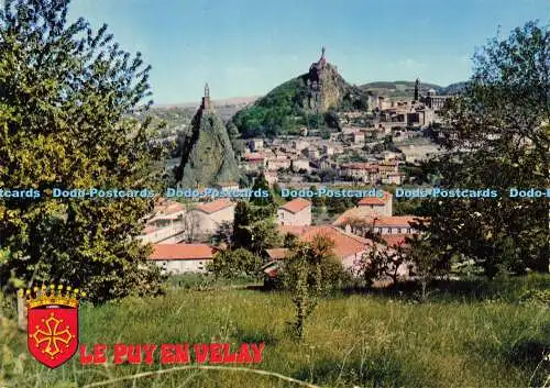 D190523 Le Puy En Velay. Le Rocher dAiguilhe et lEglise St. Michel. Le Rocher Co