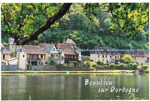 D190524 Beaulieu sur Dordogne. Correze les berges de la Dordogne. Frankreich Regard.