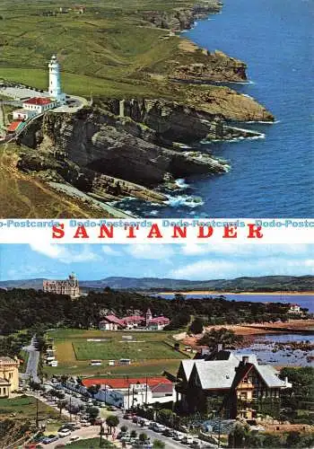D185701 Santander. Leuchtturm und Halbinsel Magdalena. Almacenes Rodu. Multi Vie