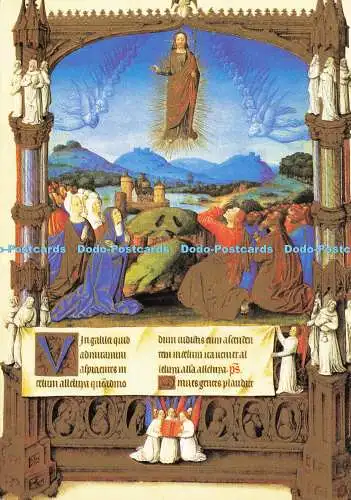 D185746 Himmelfahrt von Les Tres Riches Heures du Duc de Berry. Magna Bücher