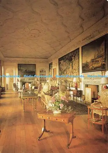 D185769 Dunrobin Castle. Golspie. Der Salon. Pilgerpresse