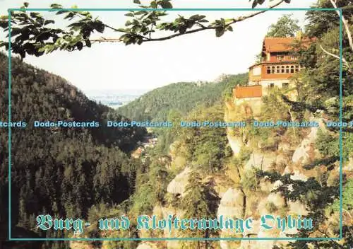 D190632 Burg und Klosteranlage Oybin. Berggasthof. Fotoatelier Wunsche Seifhenne