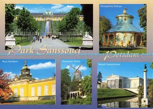 D190672 Park Sanssouci. Potsdam. Ihlow. Rahmel Classic. Art. Nr. PO 1715. Multi