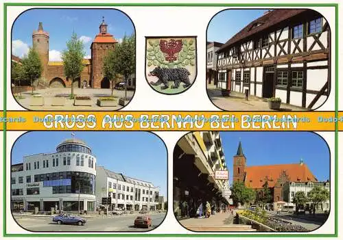 D190674 Gruss aus Bernau bei Berlin. Andree. Bild und Heimat. Multi View