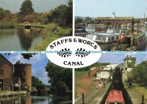 D190681 Staffs and Worcs Canal. Tixall breit. Stourport Yachtbecken. Roundhouse a