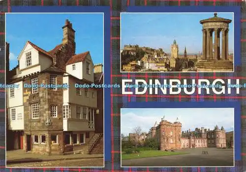 D187574 Edinburgh. John Knox House. Palast von Holyrood House. Edinburgh ab Cal