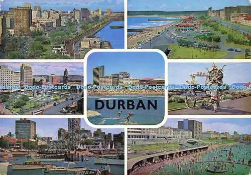 D190717 Durban. Artco. Nr. 143. Südafrika. Kunstverlag. Multi View