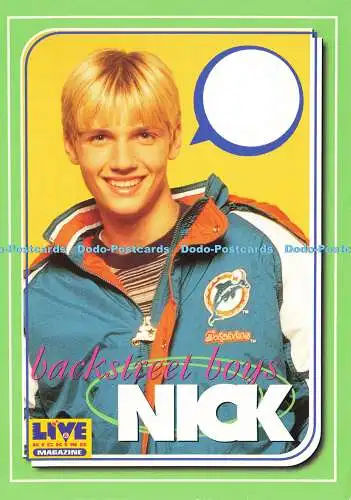 D185878 Backstreet Boys. Nick. Live Kicking Magazin. 1997