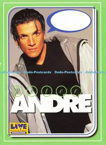 D185879 Peter Andre. Live Kicking Magazin. 1997