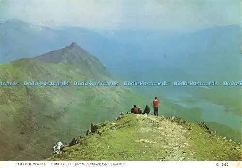 D190735 Nordwales. Krippe Goch von Snowdon Summit. C 360. Richter. 1979