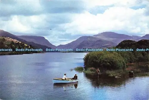 D189068 Caernarvonshire. Llyn Padarn und Snowdon. J. Arthur Dixon. Noel Habgood.