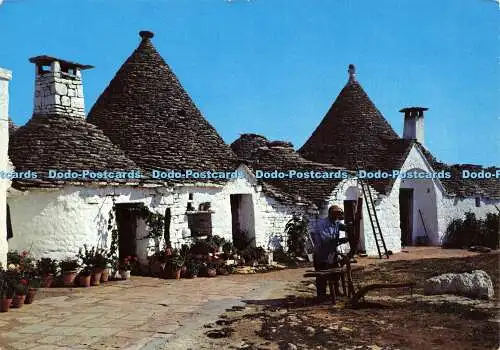 D190818 Alberobello. Trulli in Vororten. Ediz. Lo Buono Comm. Nicola. Kodak Ektac