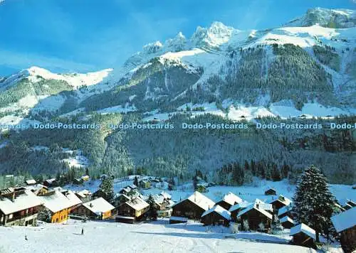 D189150 Lumieres et Couleurs en Valais. Champery et les Dents du Midi. Deriaz Ba