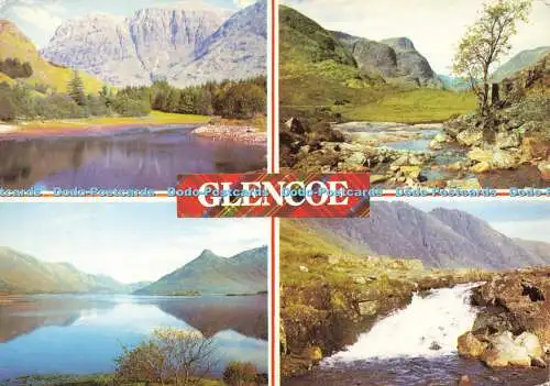 D189159 Glencoe. Argyllshire. Stob Coire Nan Lochan. Loch Leven und Pap von Glenc