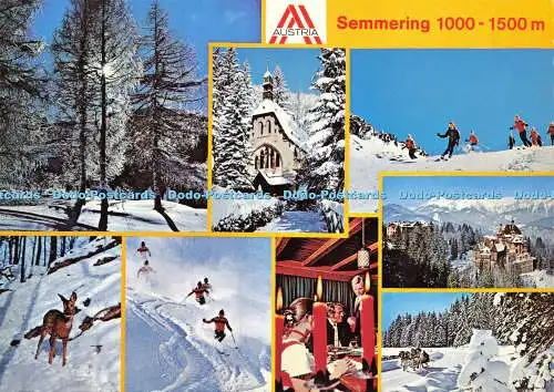 D190836 Österreich. Semmering. Kurort. Kurt Fasch. Multi View