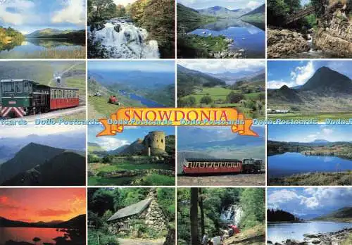 D187736 Snowdonia. Der Snowdonia Nationalpark. John Hinde. Multi View