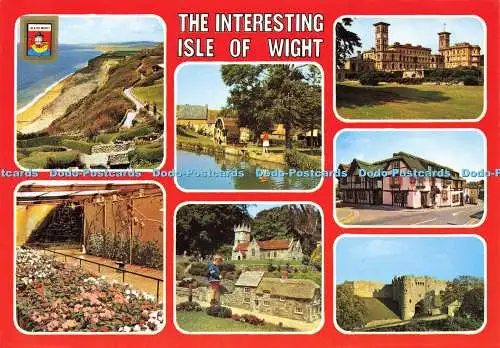 D189174 Die interessante Isle of Wight. Flamingo Park. Godshill Model Village. Ca